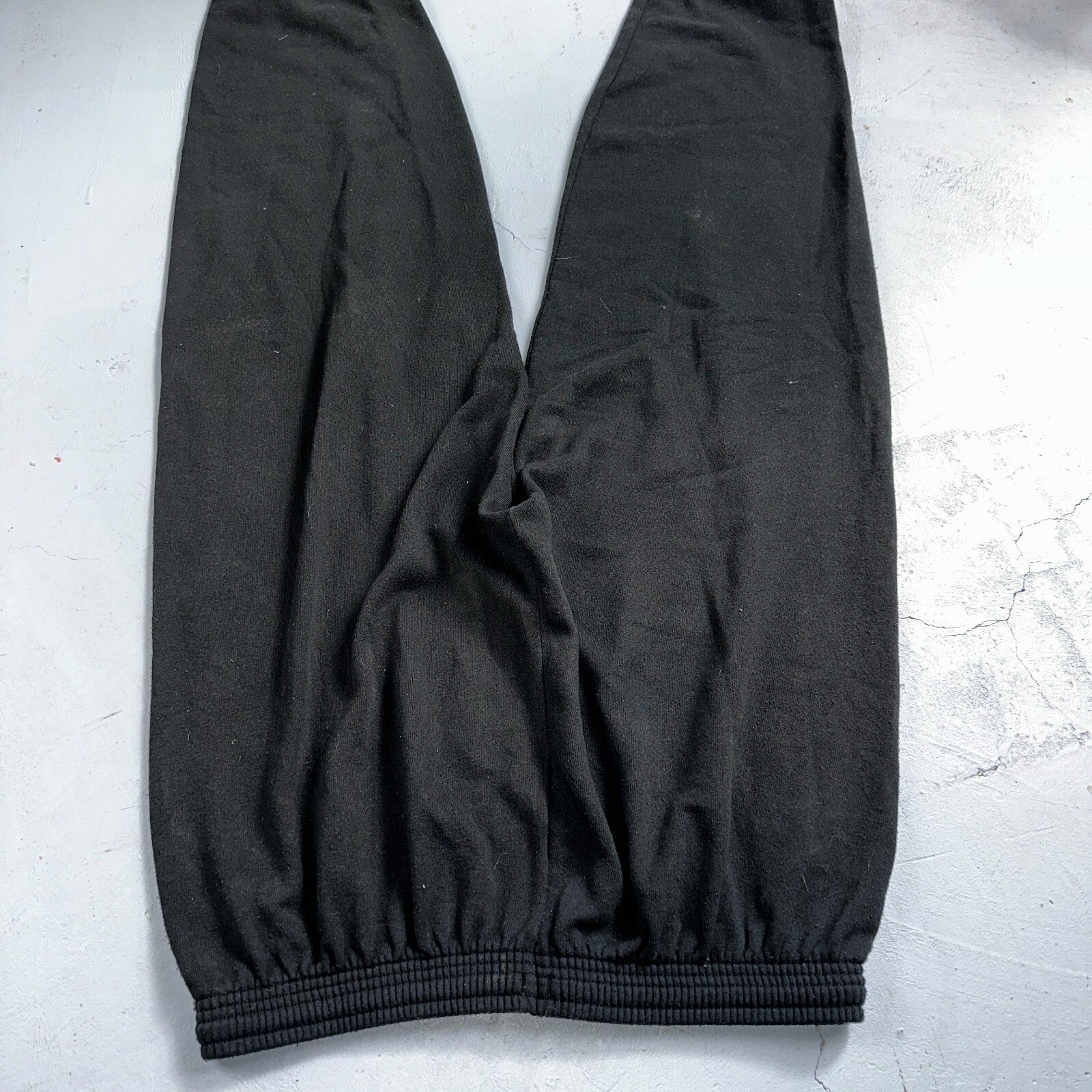 Vintage 70s FOTL Fleece Sweatpants Adult L Black Made In USA Champion 1970s
