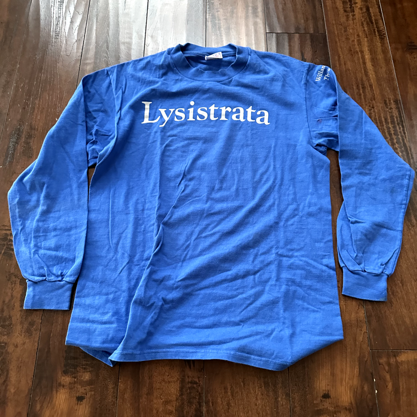 Humor Vintage T Shirt Willamette University Salem Oregon Theatre Lysistrata Rap