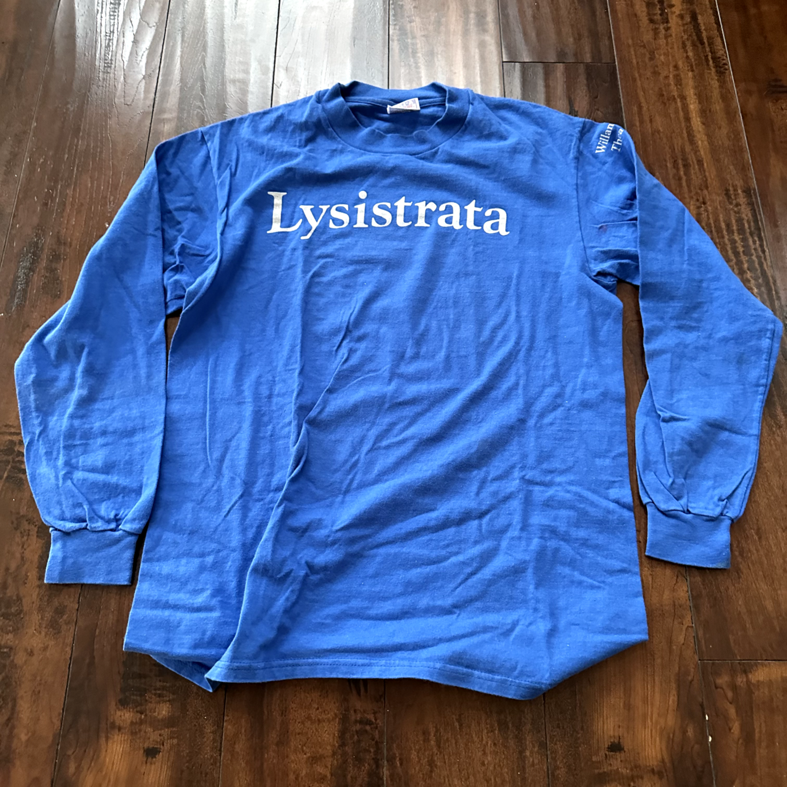 Humor Vintage T Shirt Willamette University Salem Oregon Theatre Lysistrata Rap