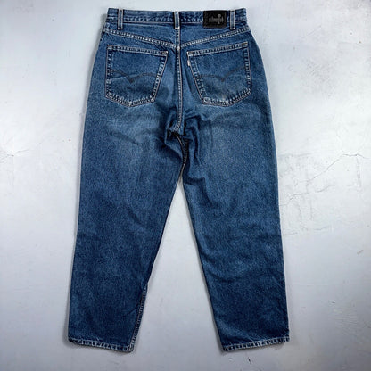 Levis SilverTab Vintage 90s Baggy Denim Jeans Blue Silver Tab Skater Act 35x32