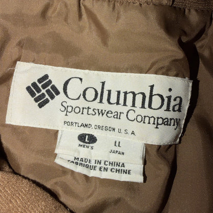 Vintage Columbia Delta Marsh Camo Jacket Men's Large Full Zip Hunting 1995