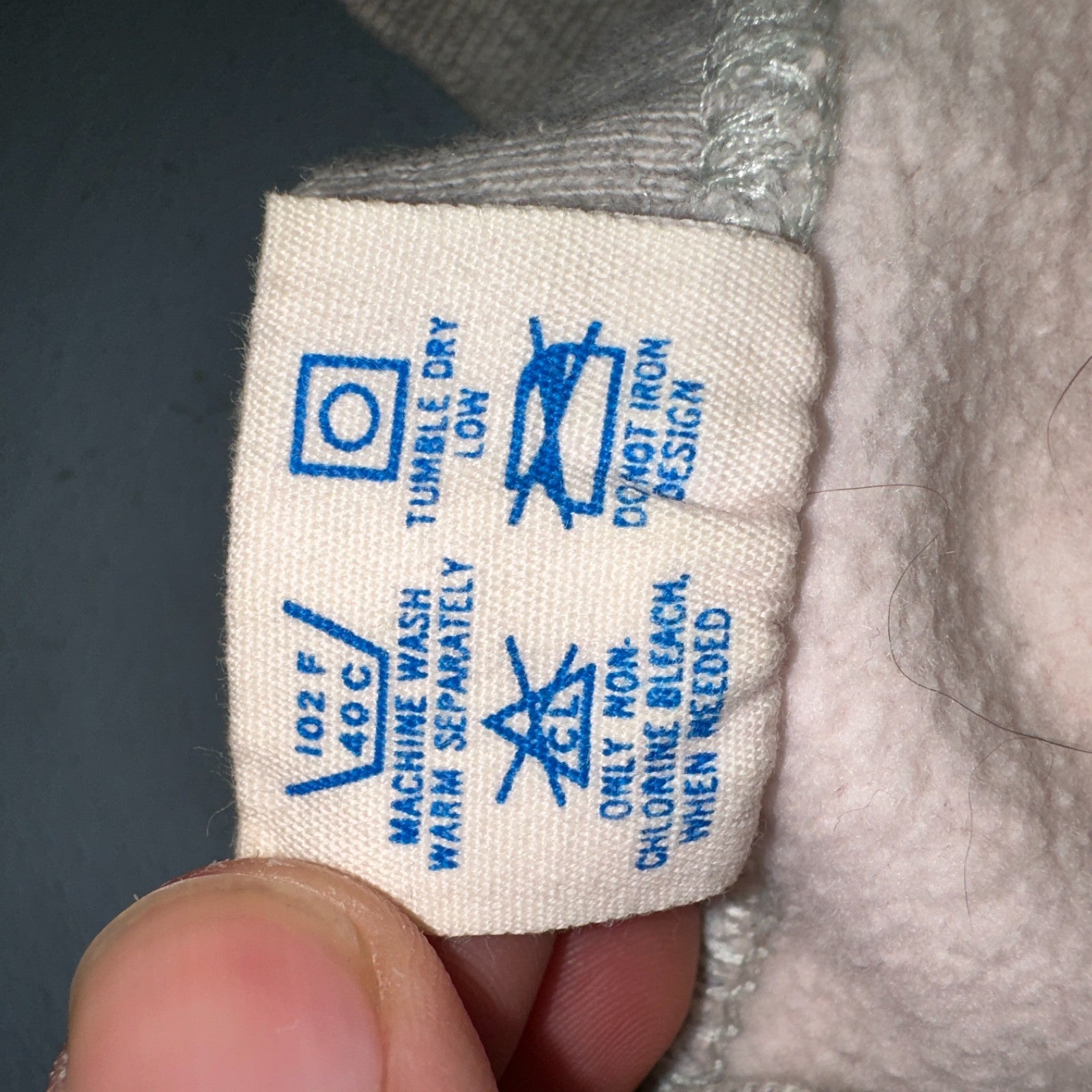 VTG 80s Champion Reverse Weave Crewneck Sweatshirt Gray USA XL Lion Sun Motif