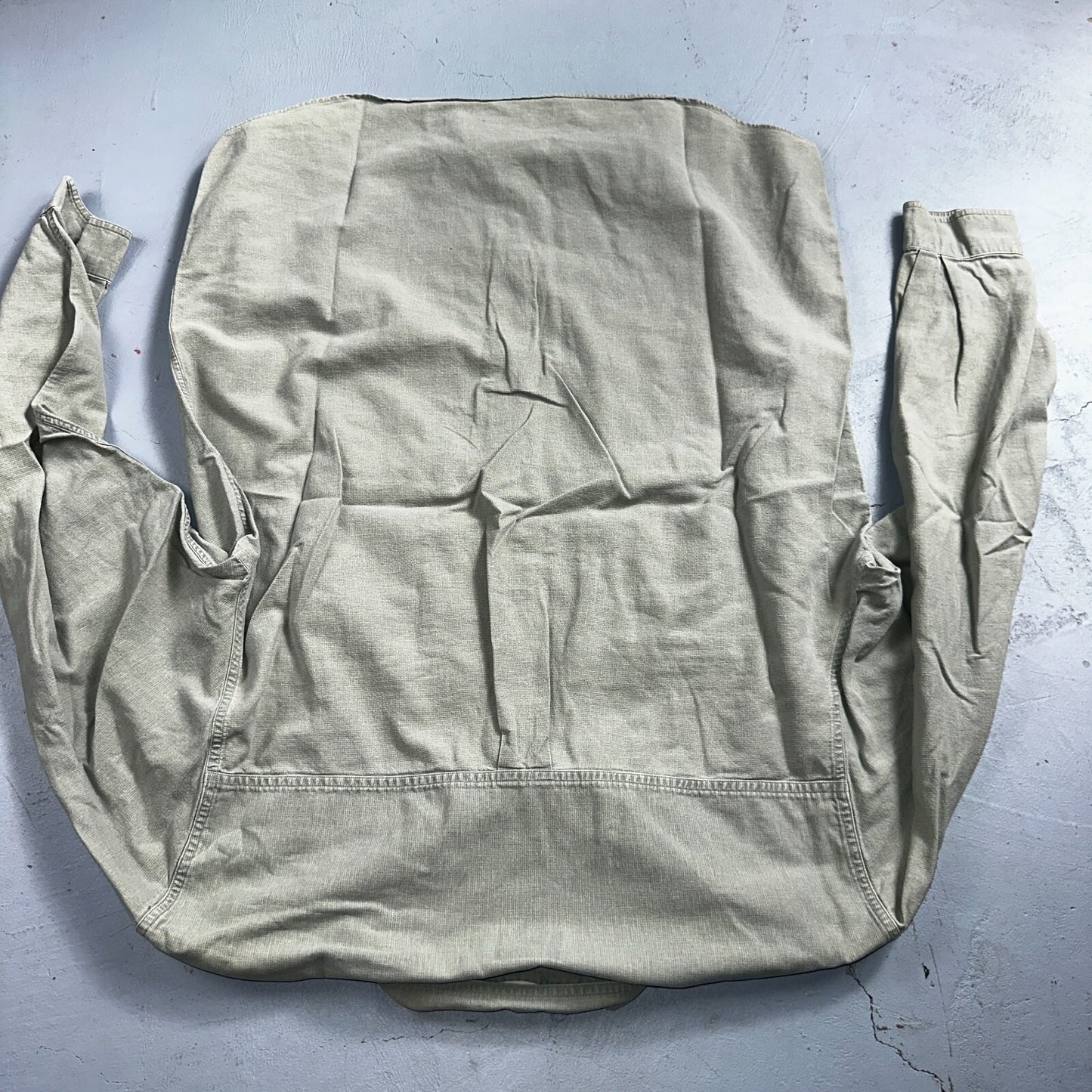 BANANA REPUBLIC 90s Vintage Safari Khaki Long Sleeve Shirt Men's L Outdoor