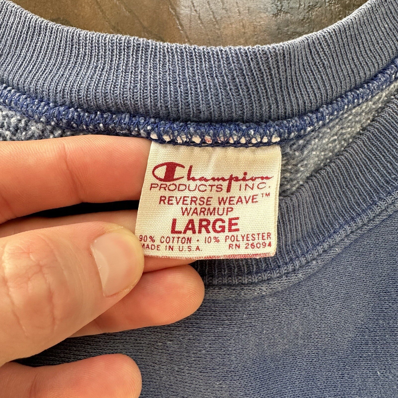 Champion 1970s RW Complete Set USA Sweatshirt VTG Hoodie Crewneck Lot Rare 70s