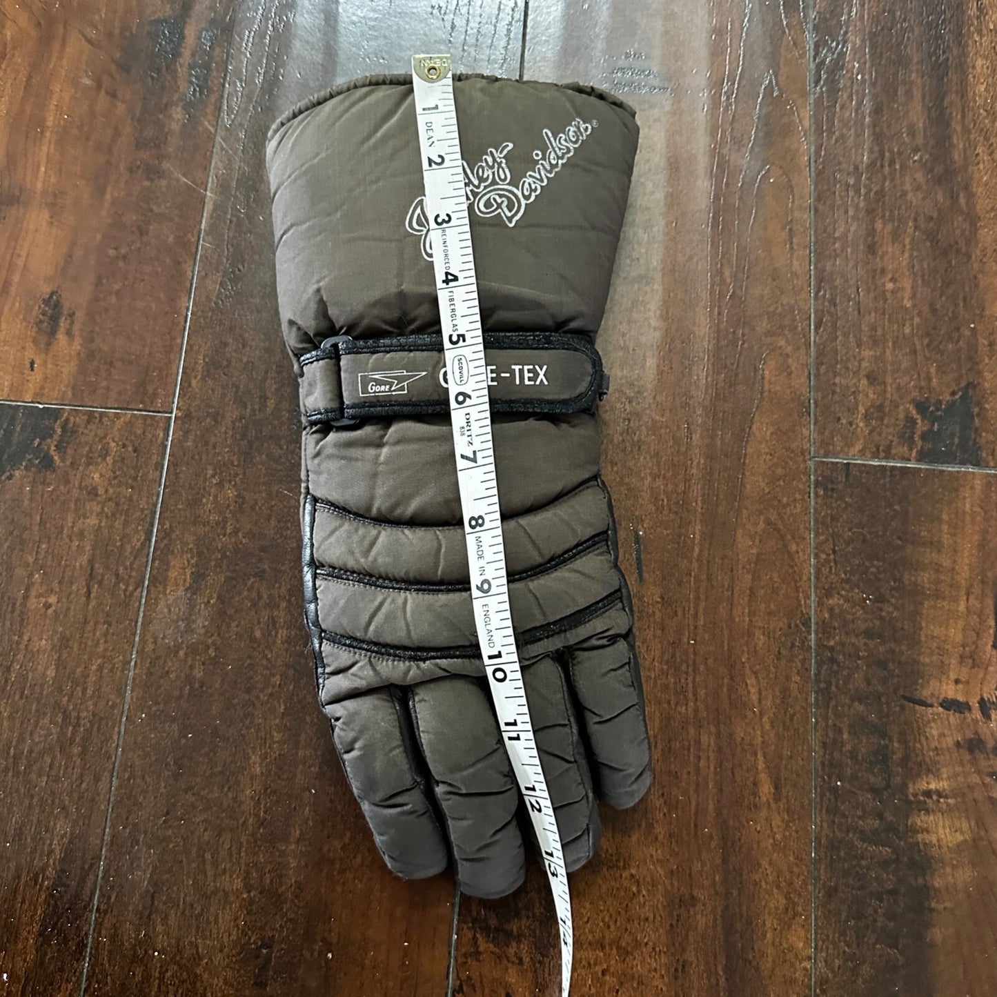 Harley Davidson GORE-TEX Gaunlet GLOVE Single Missing Other Brown Black VTG