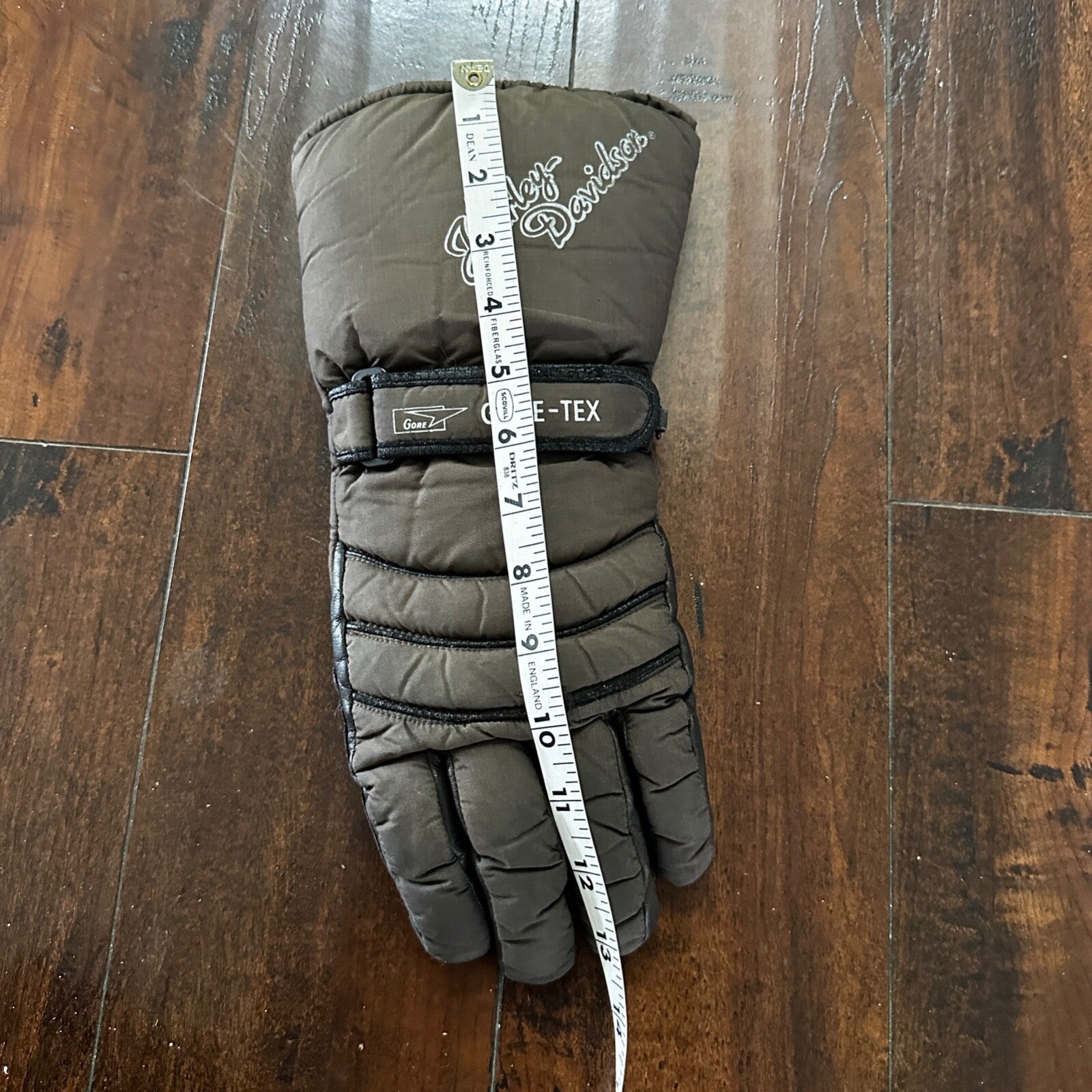 Harley Davidson GORE-TEX Gaunlet GLOVE Single Missing Other Brown Black VTG
