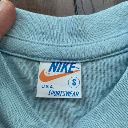 Nike Vintage T Shirt Mens S Rainbow Swoosh Pride Japan Geisha 80s LGBTQ Europe