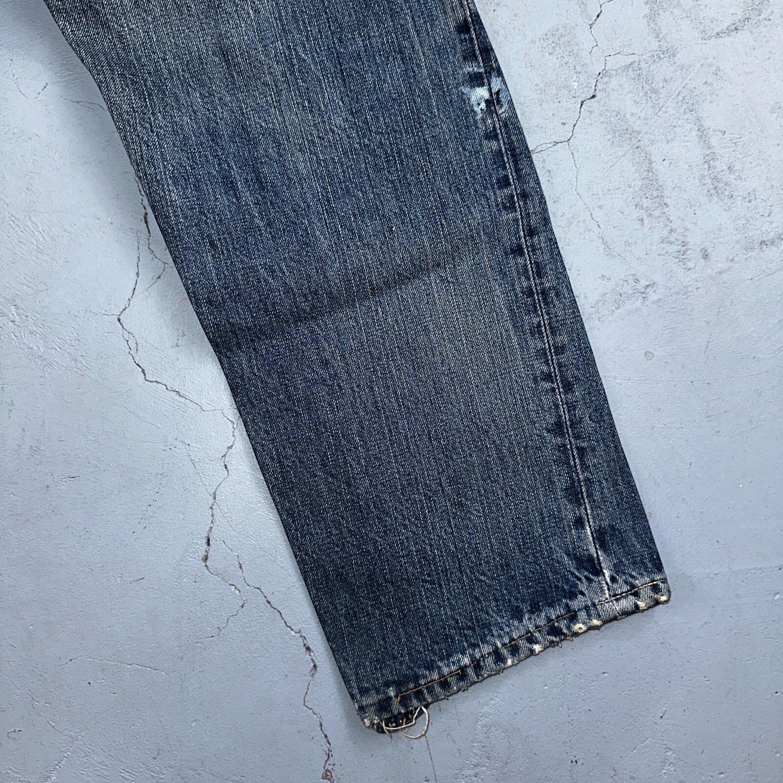 Vintage LEVIS 505 Jeans Big E 1960s Denim 30x26 USA 60s 501 502 Talon Zipper