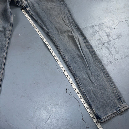 Levis 501 Vintage Y2K Europe Straight Leg Jeans 27x32 90s Light Wash Act 24x30