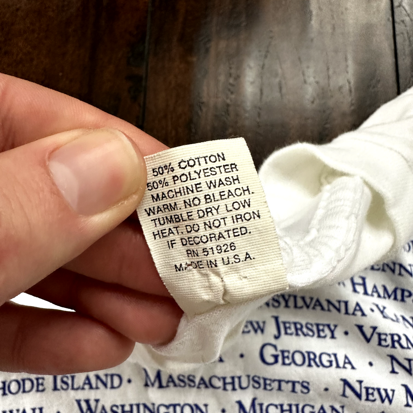 Oregon Trail West Map Vintage T Shirt Single Stitch State USA Cool 80s