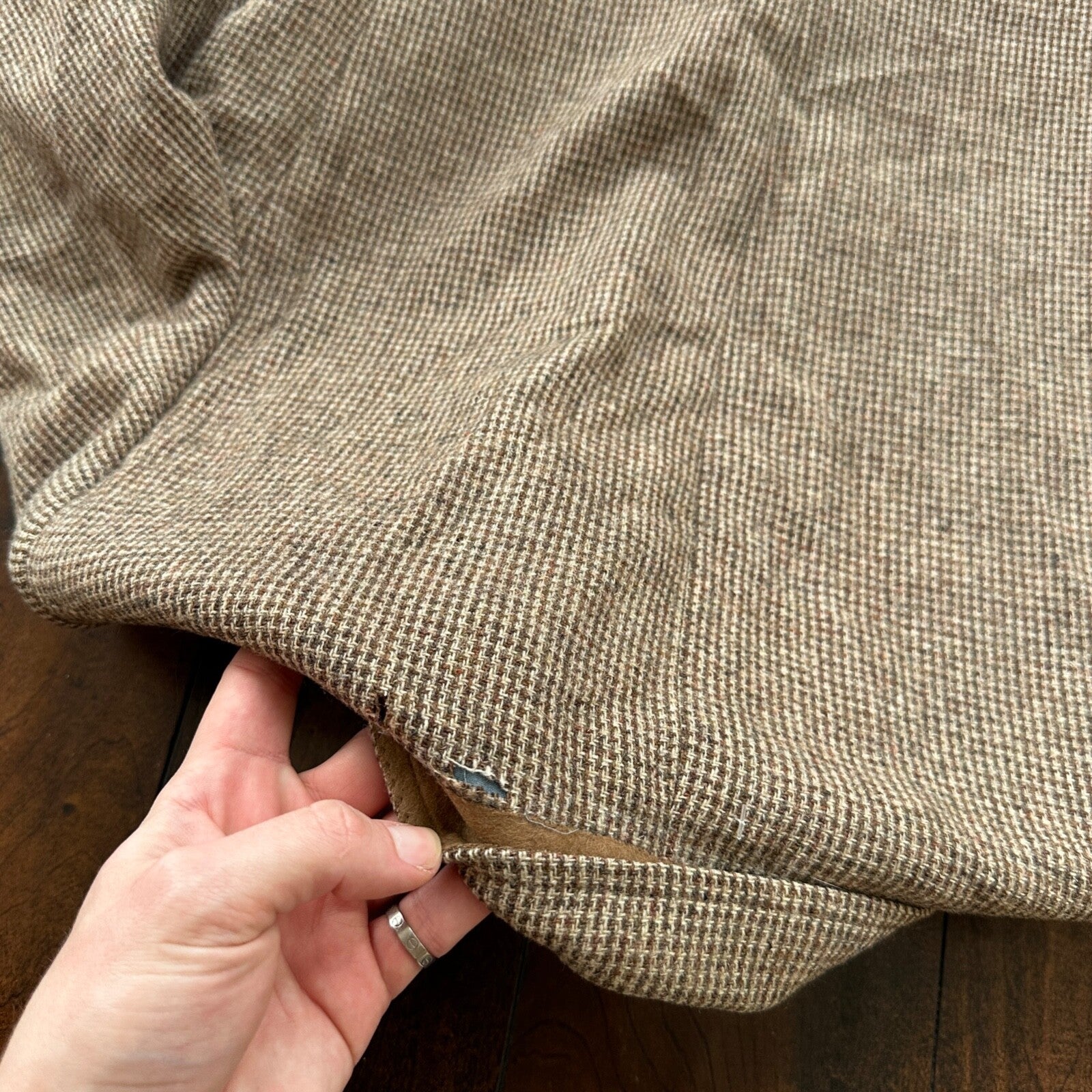 VTG 70s Pendelton Country Traditionals Plaid Single Breasted Blazer Mens Size 38