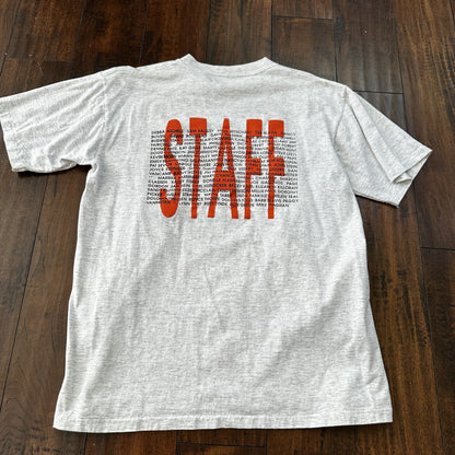 Oneita 90s Lot 2 Vintage T Shirt Dallas Oregon Dragons Basic White Grey Rap