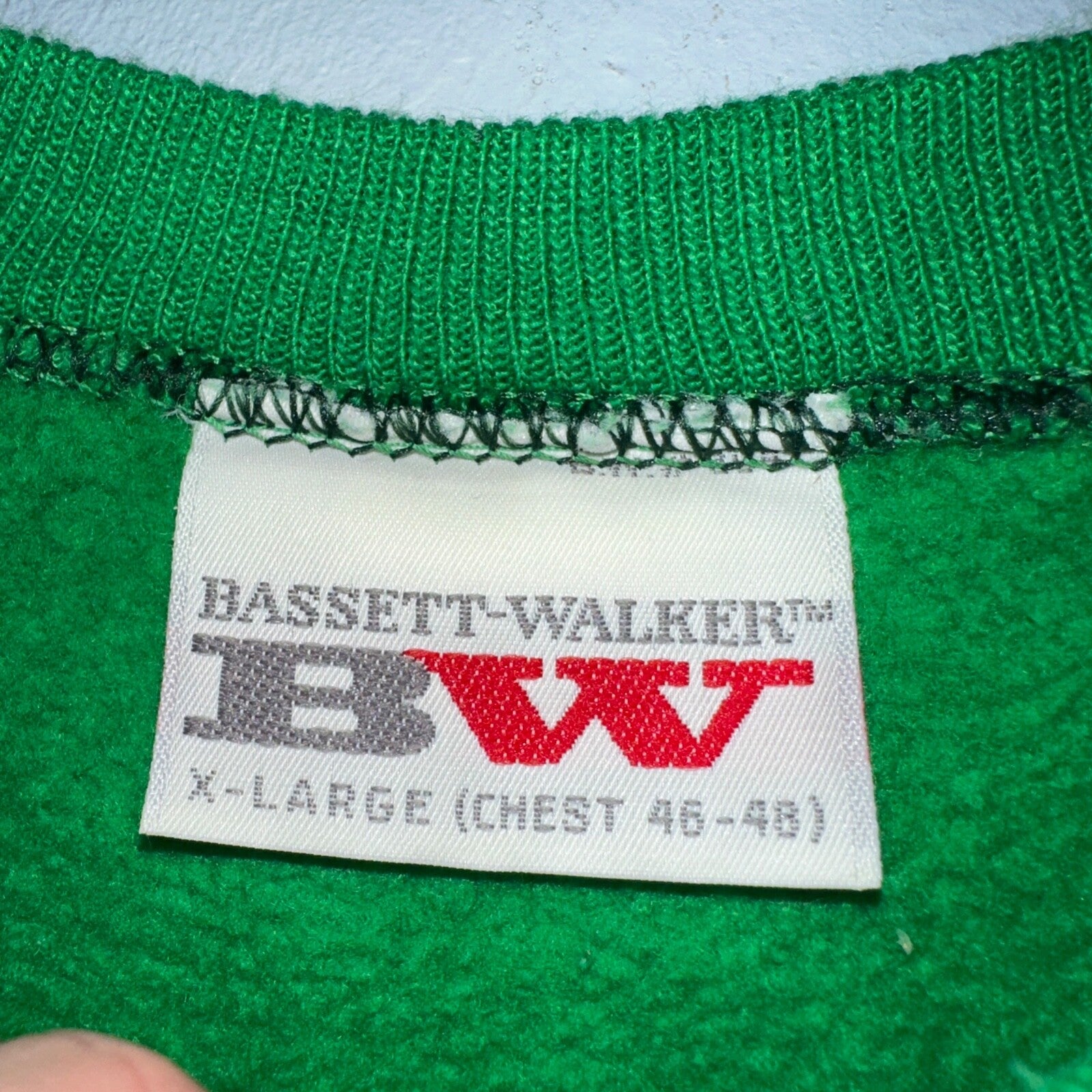 Ducks Novelty Sweatshirt XL 1980s VTG Crewneck Christmas Cute Green Holidays 80s