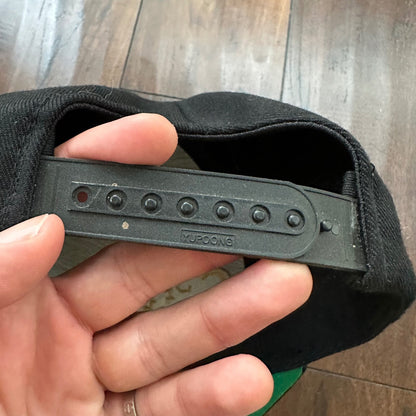 Specialty Polymer Inc Vintage Hat Cap Snapback Black Gold Oregon Rap Music Bands