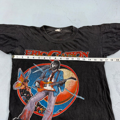 Eric Clapton Rock Concert 1979 Tour VTG T Shirt Band Music Classic Guitar 70s