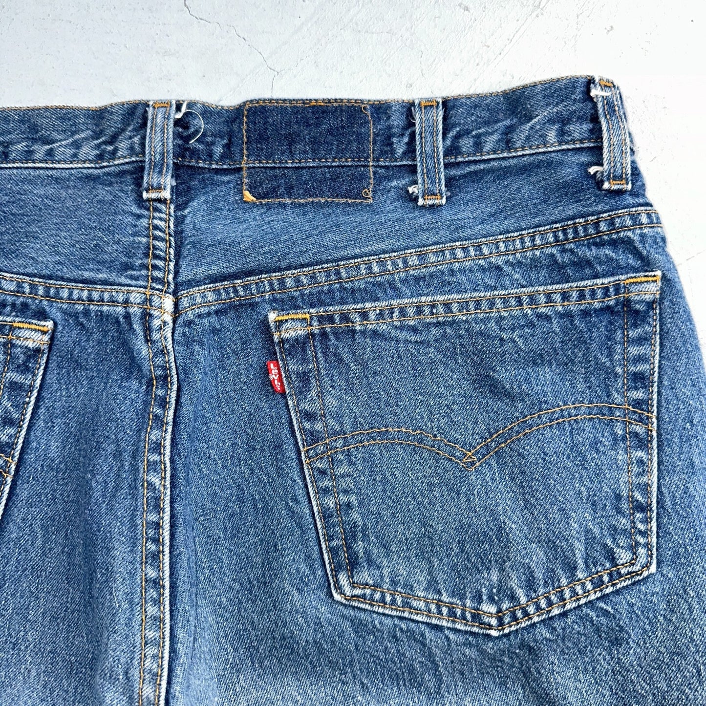 Levis 501 Vintage 90s USA XX Straight Leg Jeans Blue Med Wash 40x30 Act 38x30