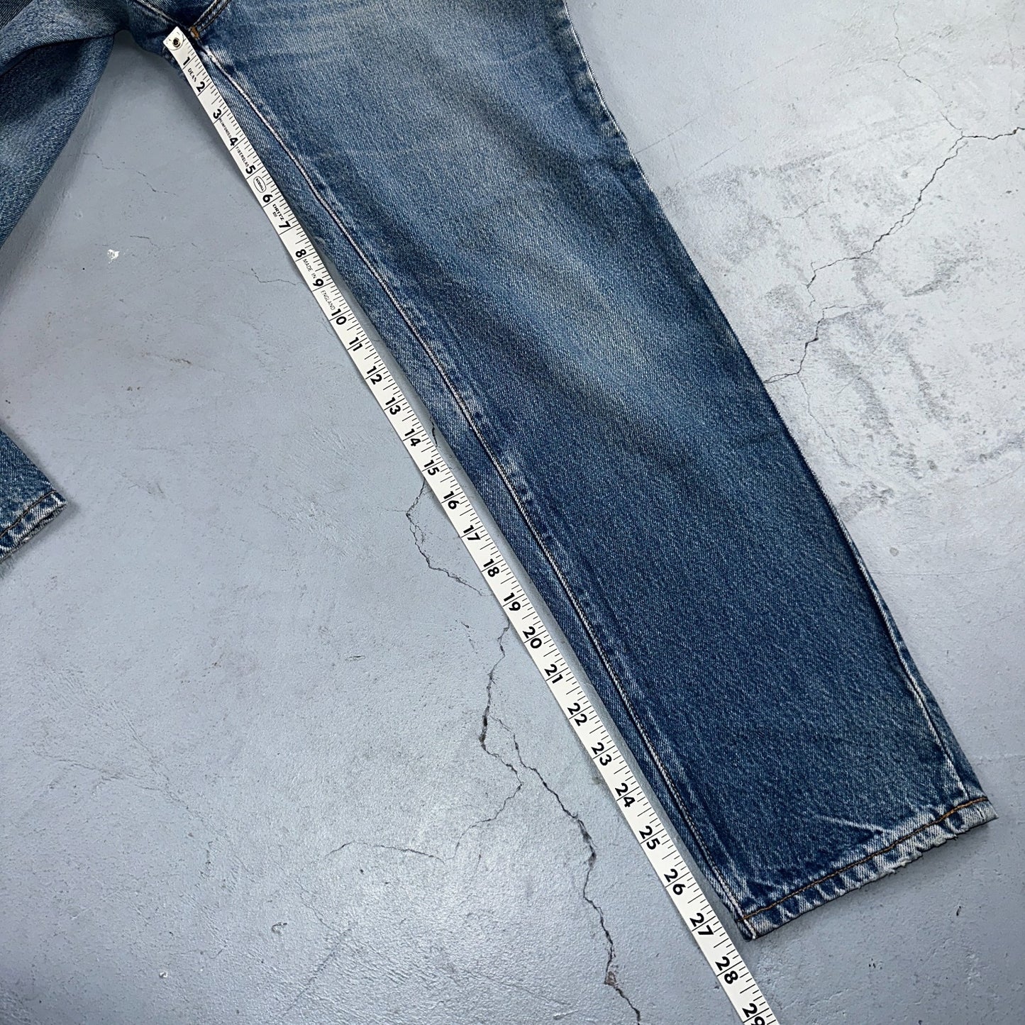 Levis 501 Vintage 80s USA XX Womens Jeans Blue High Rise Tapered 17501 25x27