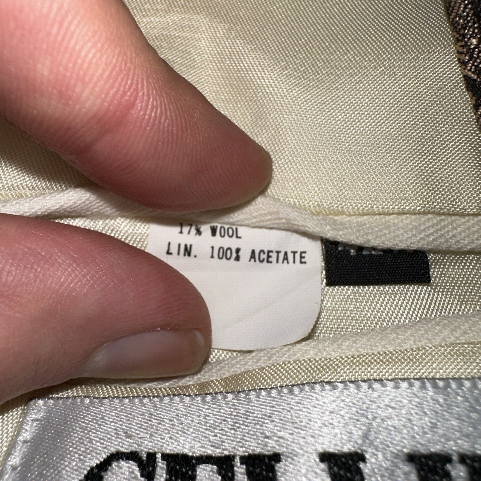 Cellini White 2 Piece Suit Mens 42R 33x26 Solid Double Breasted USA 1980s 80s