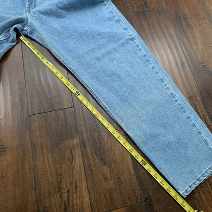 Levis 550 Vintage 90s Tapered Leg USA Relaxed Fit Jeans 40x30 Light Wash 36x30
