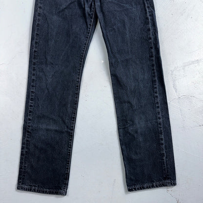 Levis 501 Vintage 90s Mexico Straight Leg Jeans 30x32 Y2K Dark Wash Act 28x32