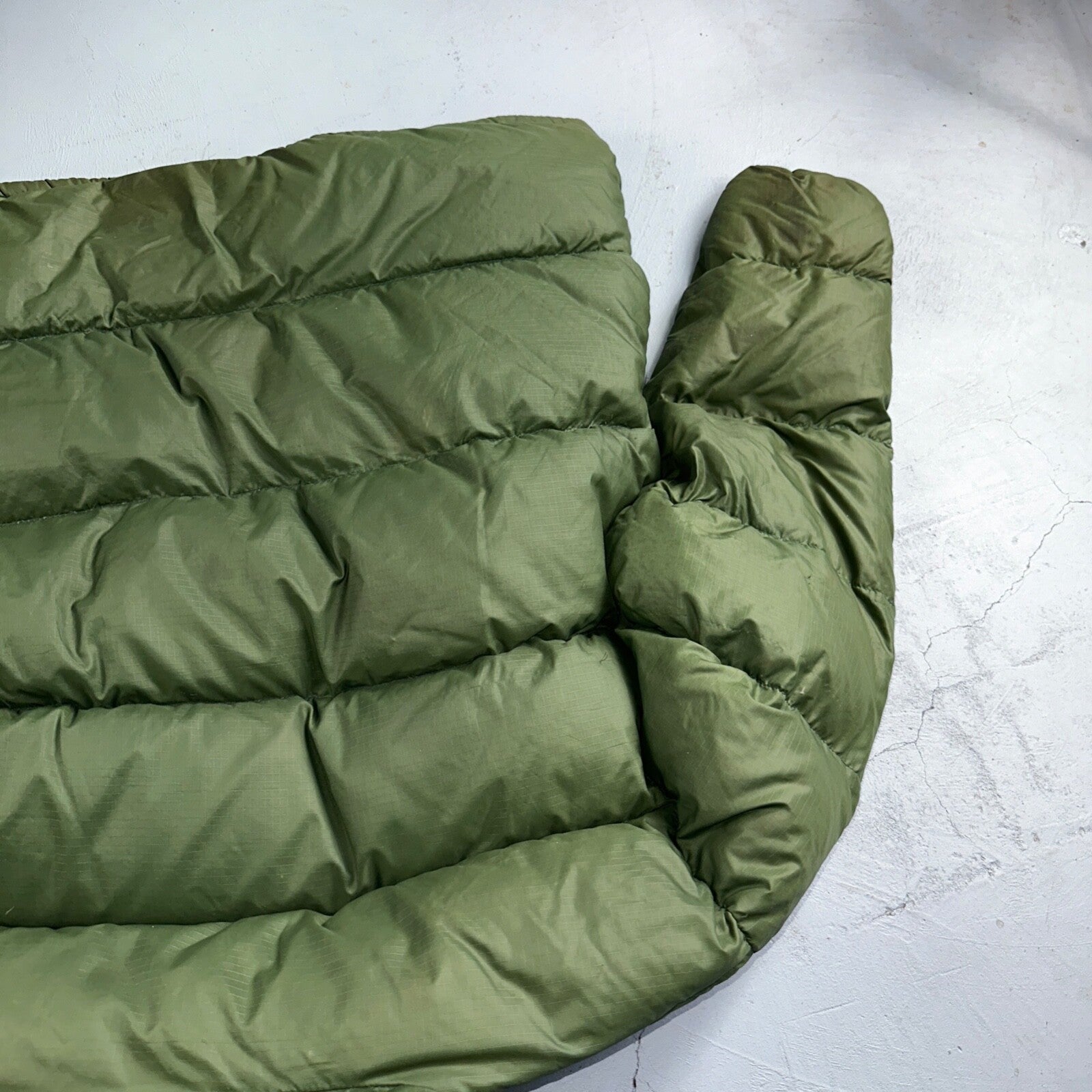 VTG Teton Mountain Coat Goose Down Puffer Coat Green Hunting Hiking 1960s 60s