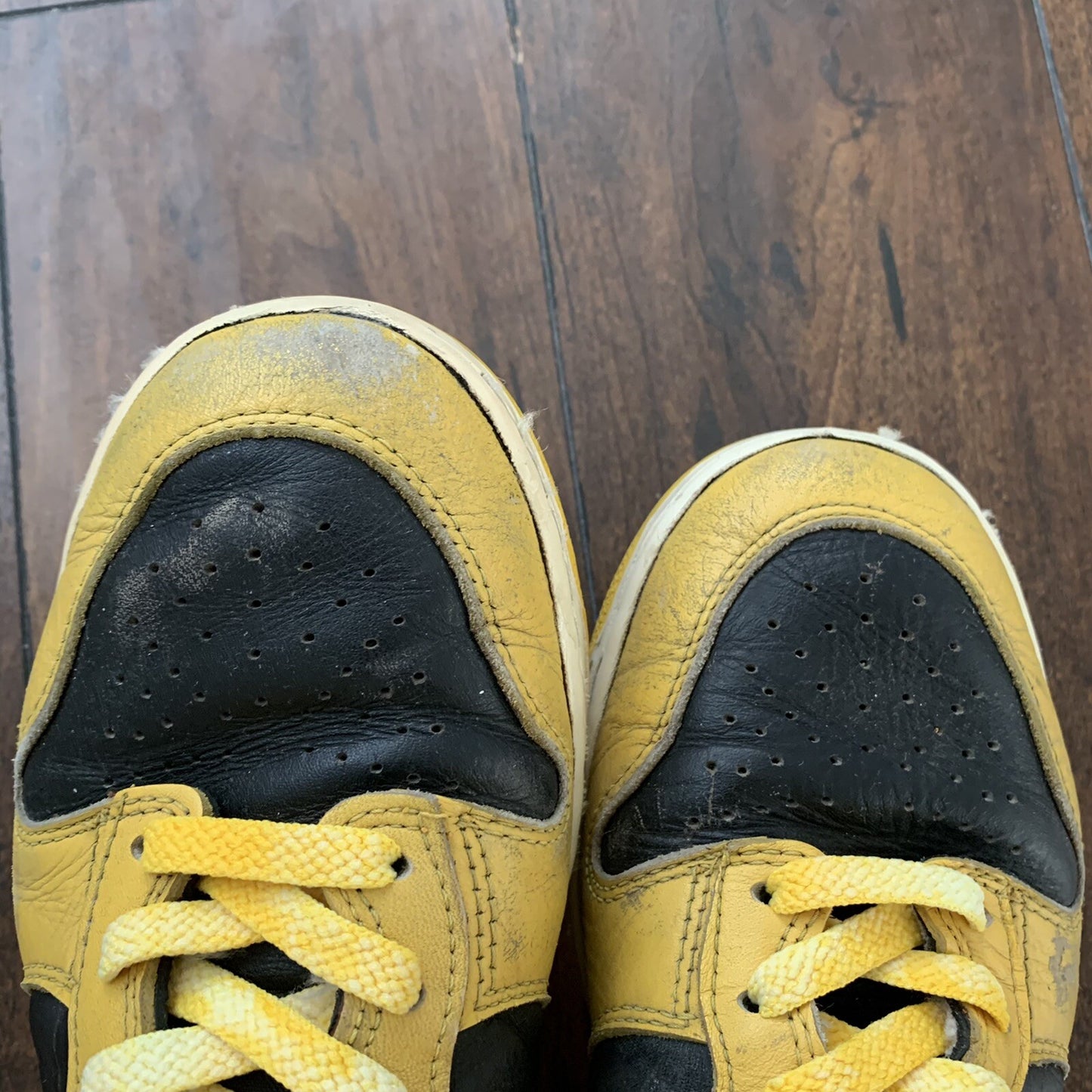 Nike 1985 Dunk Goldenrod Chicago Yellow Black Rare Vintage 85 Air Jordan 1 Sz 8