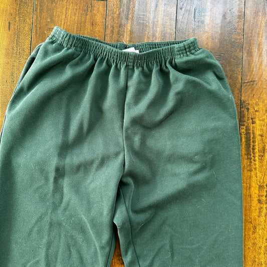VTG Alfred Dunner Women Pull On Classic Fit Pants Sweatpants USA 90s Green