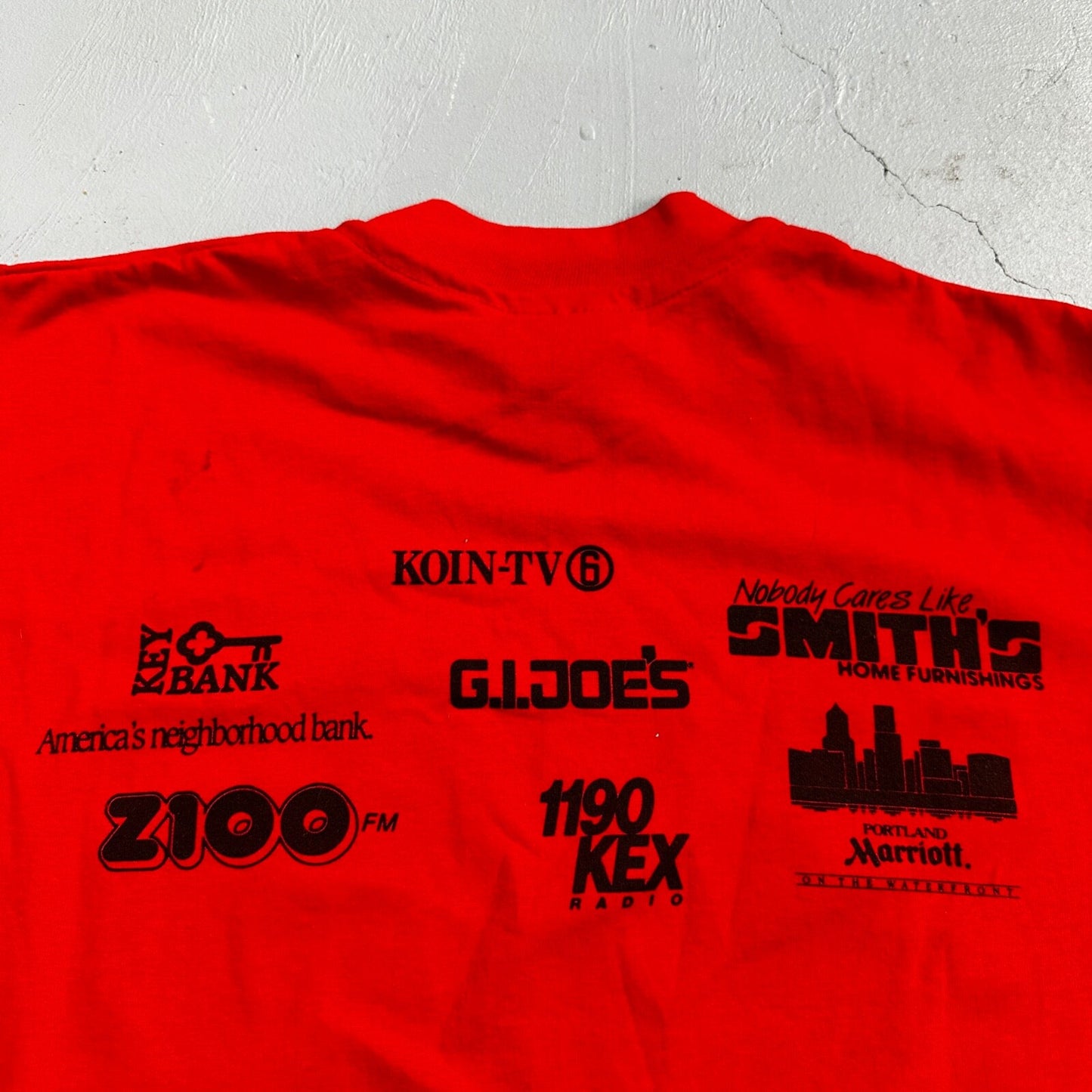 Experience Hanes VTG T Shirt Babies Walk America March Dimes 90s Cool Print