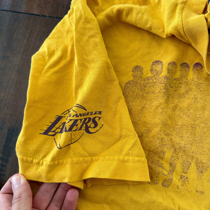 LA Lakers Vintage T Shirt Mamba NBA Basketball Kobe Bryant Black Shaq AAA Rap