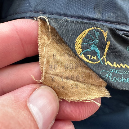 Vintage Champion 50s 60s Snap Button Basketball Jacket Mens XL Rockabilly RARE