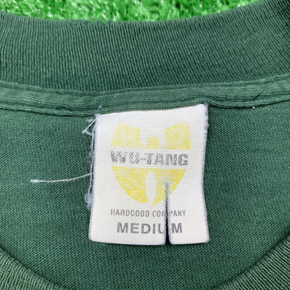 GZA Wu Tang Vintage T Shirt Karate Rap Wu Wear 90s Art Photo NYC Gangsta Music