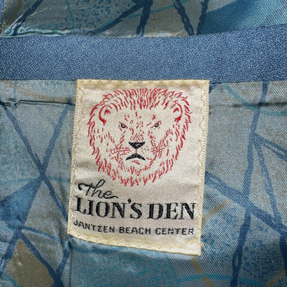 VTG 1960s Mens 2 PC Suit 42 Jacket Coat Pants 60s Lions Den Rockabilly Side Belt