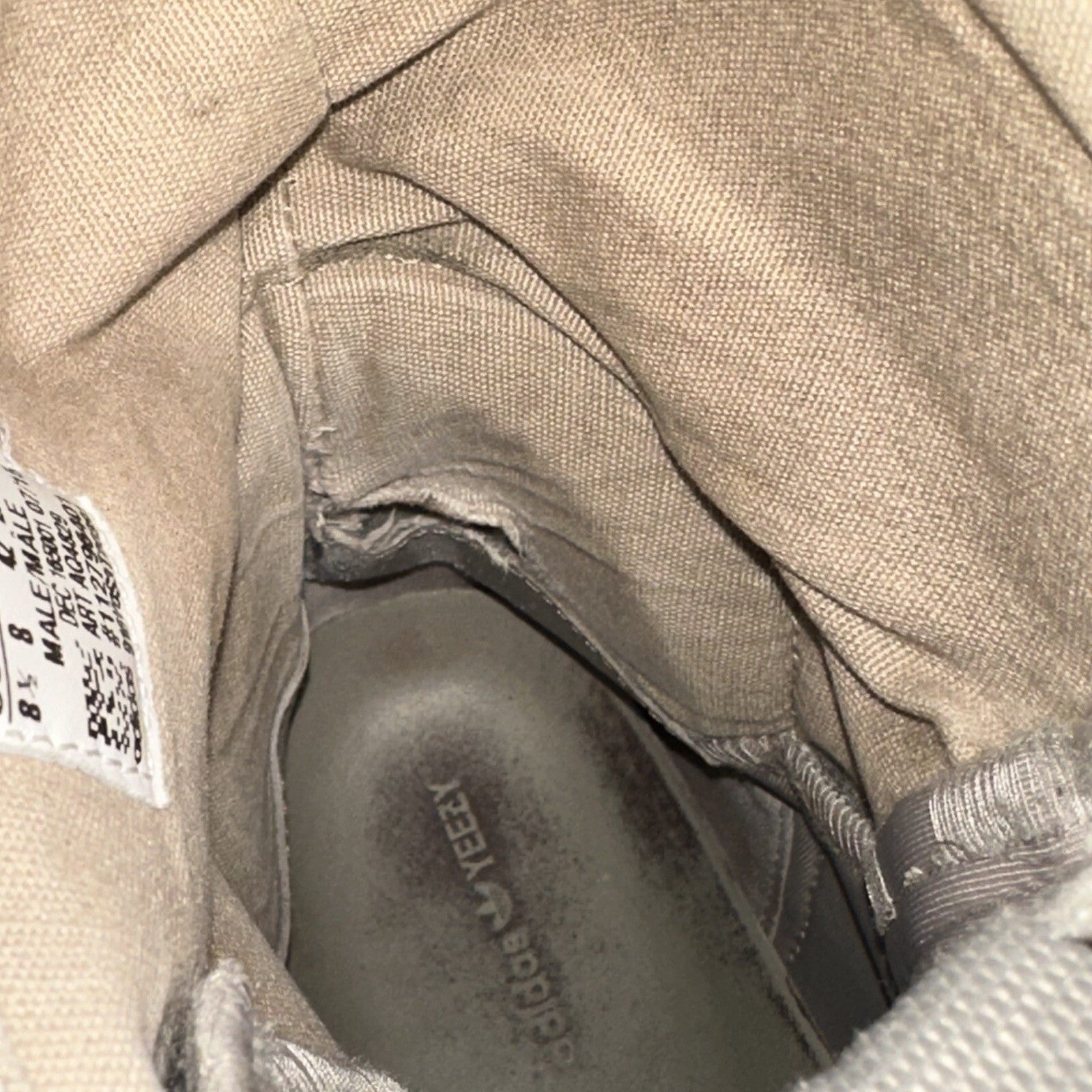 adidas Size 8.5 Yeezy 950 Moonrock Boots - AQ4829 - USED - Rare 2015 OG release