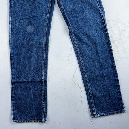 Levis 505 Vintage 90s USA Orange Tab Jeans 38x34 Blue Med Wash 501 Act 36x34