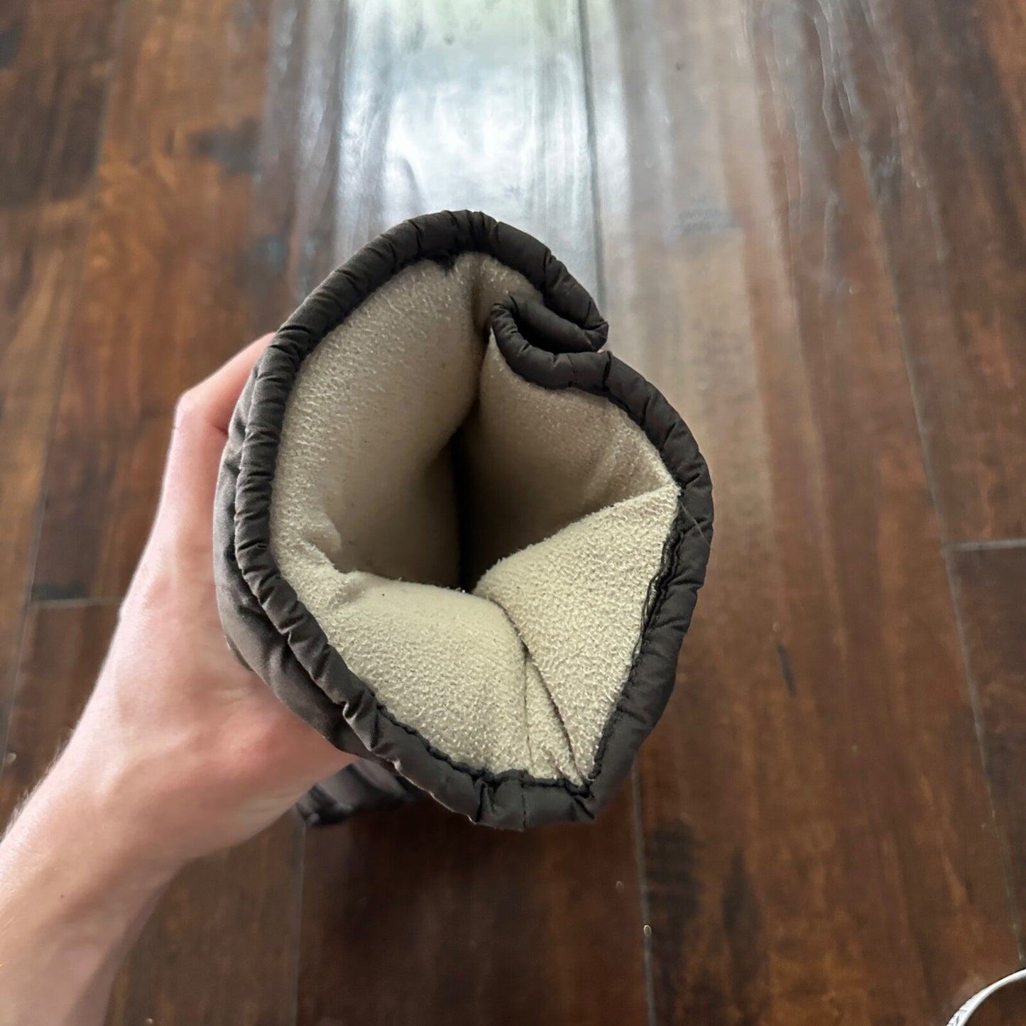 Harley Davidson GORE-TEX Gaunlet GLOVE Single Missing Other Brown Black VTG