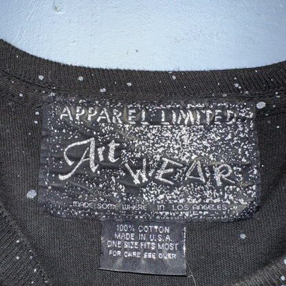VTG Apparel Limited Art Wear Los Angeles T-Shirt One Size Custom Rare Paint