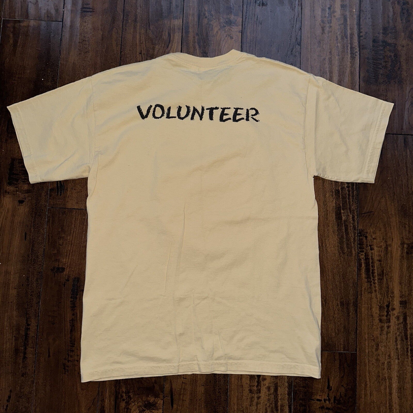 Salem Art Festival Oregon Vintage T Shirt 2006 Y2K Gildan Yellow Trees Abstract