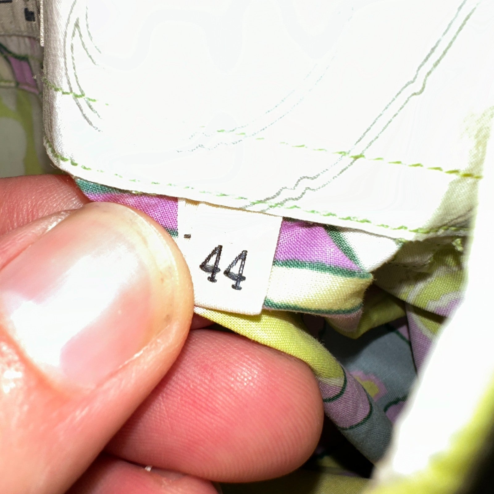 Etro Milano Vintage 70s Psychedelic Paisley Shirt Italy Cotton 44 Bold Print W