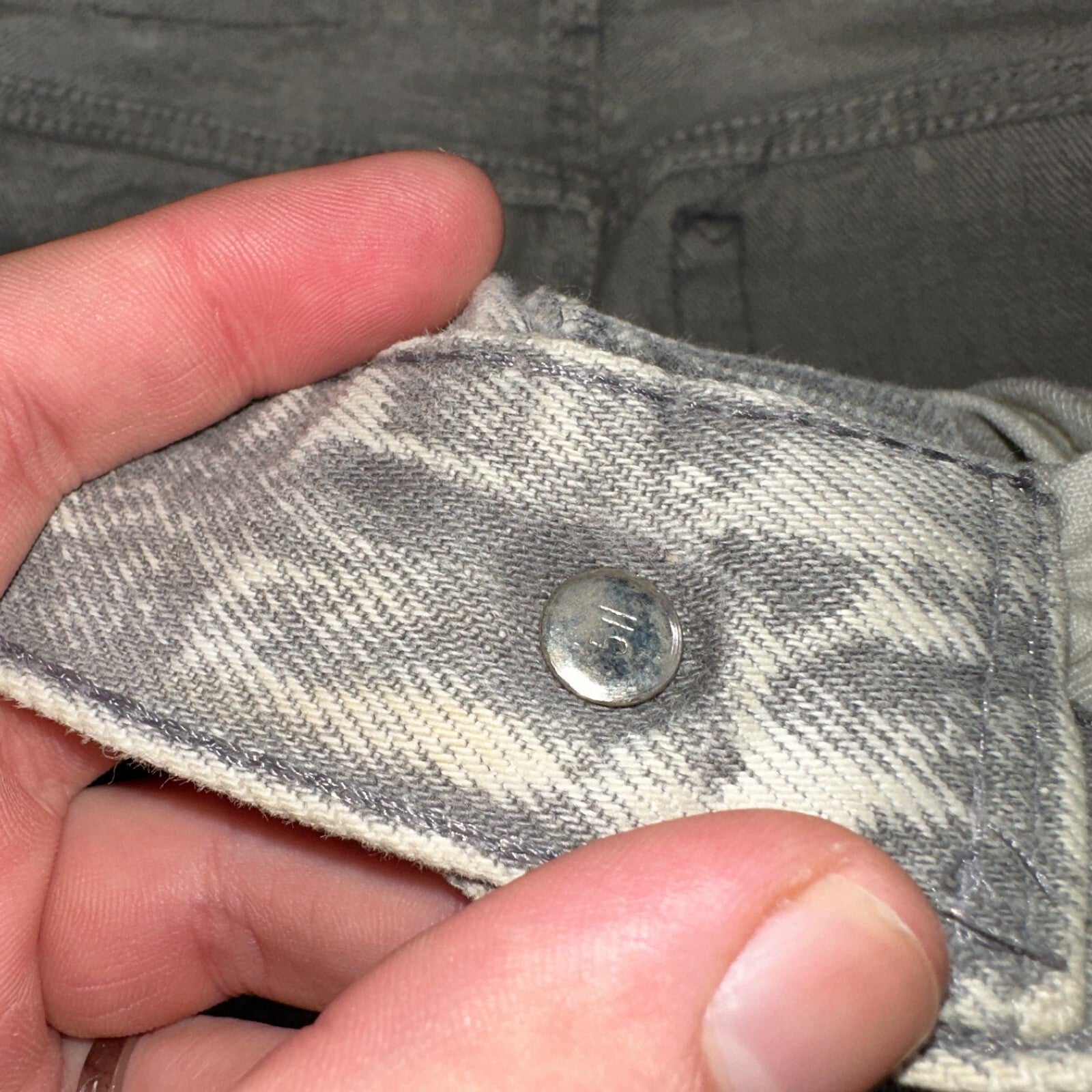 Levis 501 Vintage 80s USA XX Straight Leg Jeans Gray Acid Wash 28x30 Act 26x27