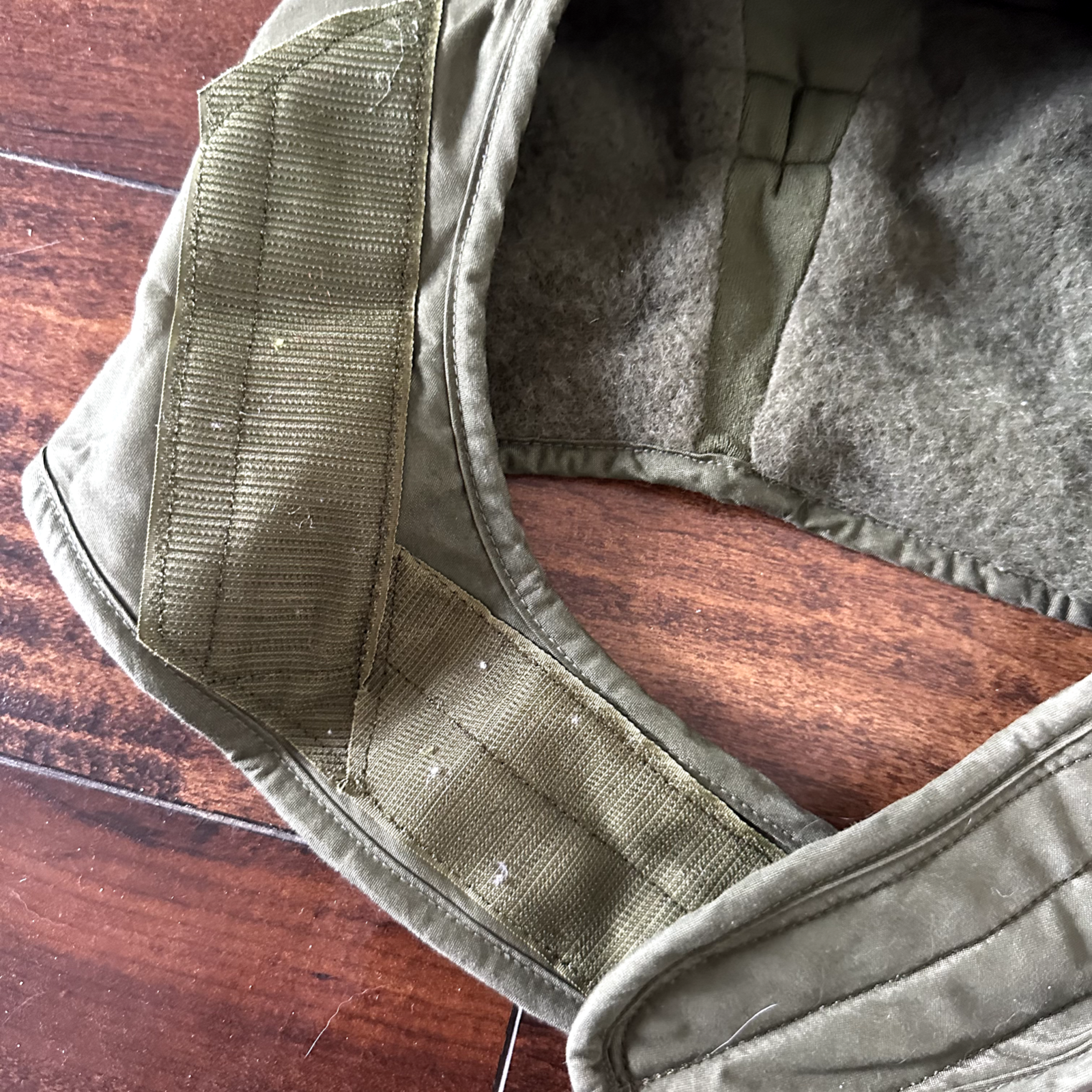 VTG 1960s Vietnam Era US Army Cold Weather Insulating Helmet Liner Cap Size 7