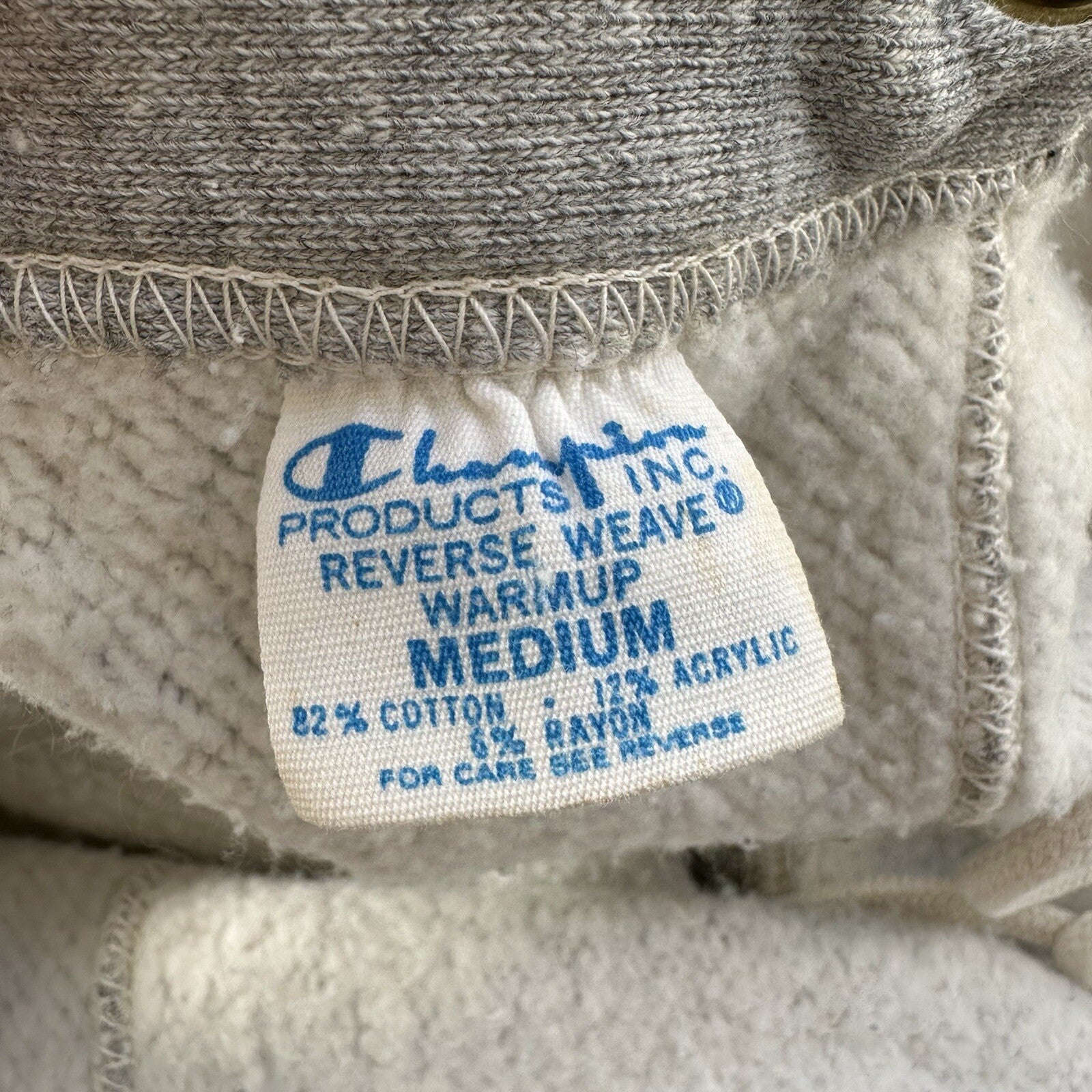 Champion 1970s Reverse Weave Blank 70s Sweatpants VTG Hoodie Basic Pants Jogger