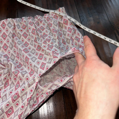 Vintage 50s 60s Tommies Sanforized Sleepwear Pajamas Pair Pants Top Cotton Plaid