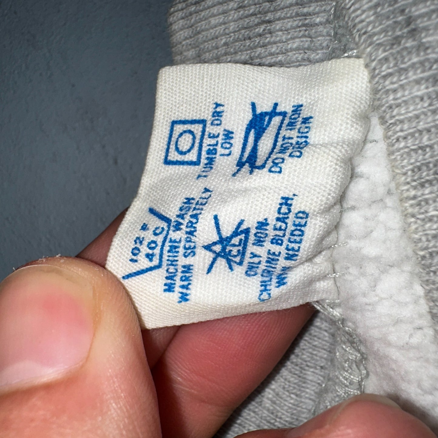 VTG 80s Champion Reverse Weave Crewneck Sweatshirt Gray USA Wisconsin Madison