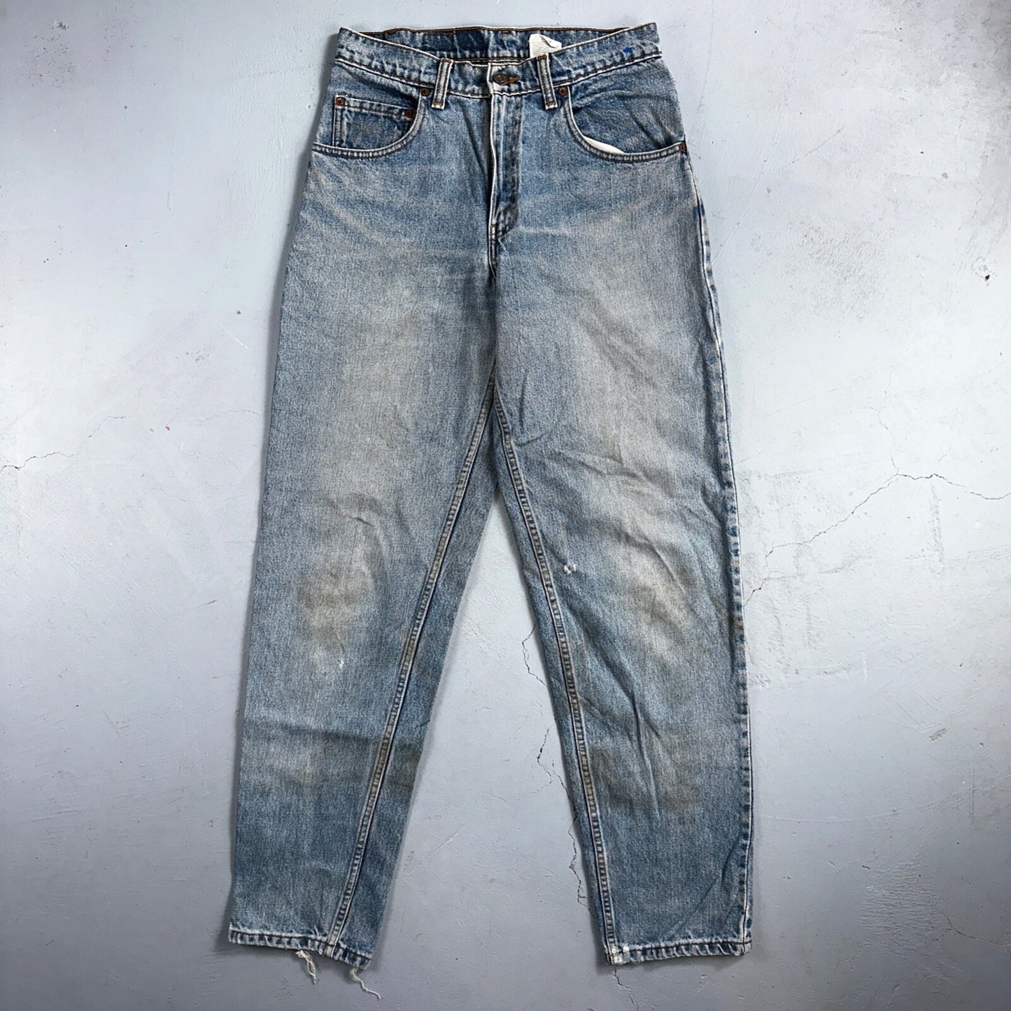 Levis 560 Vintage 90s Canada Red Tab Loose Fit Tapered Leg Blue Jeans 31x34