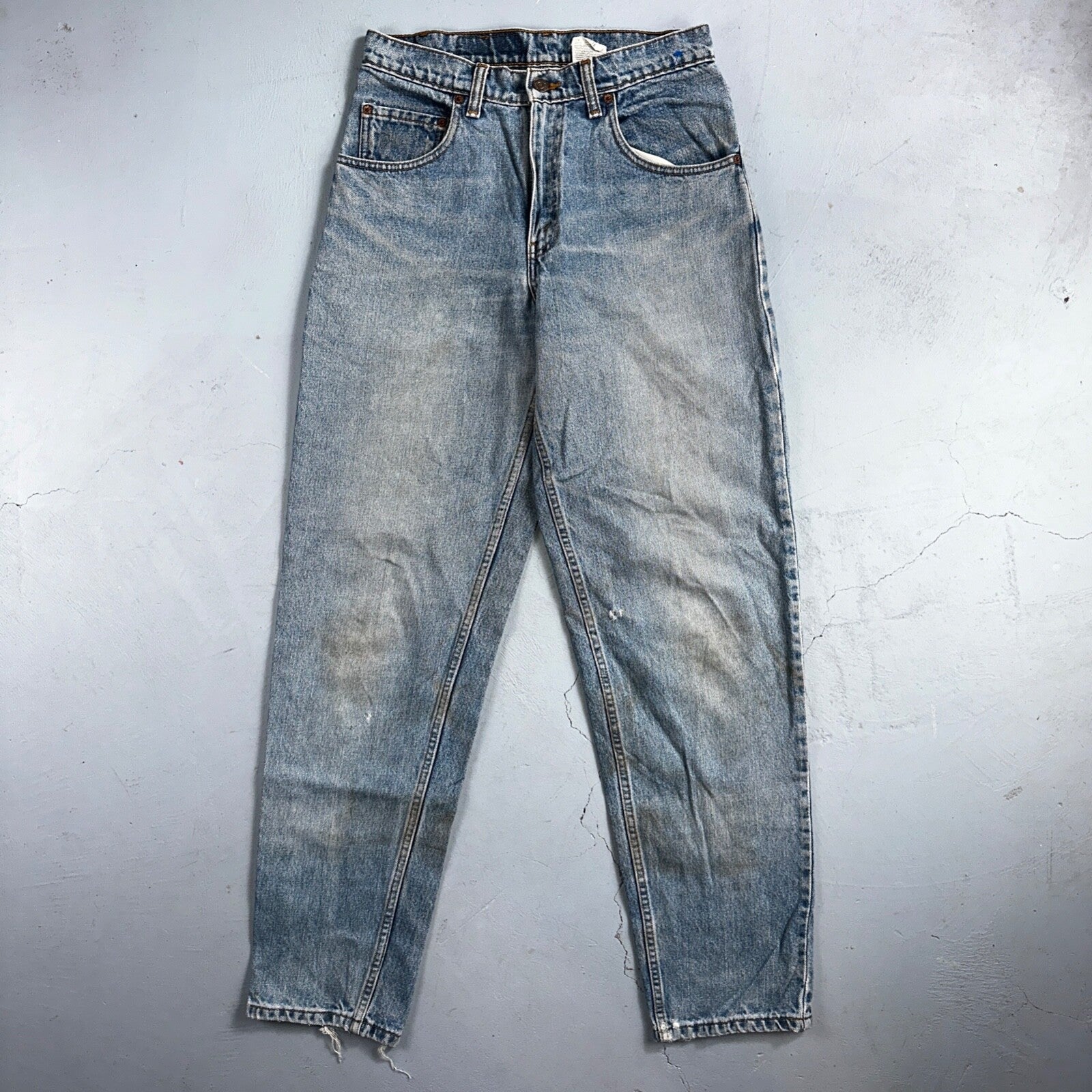 Levis 560 Vintage 90s Canada Red Tab Loose Fit Tapered Leg Blue Jeans 31x34