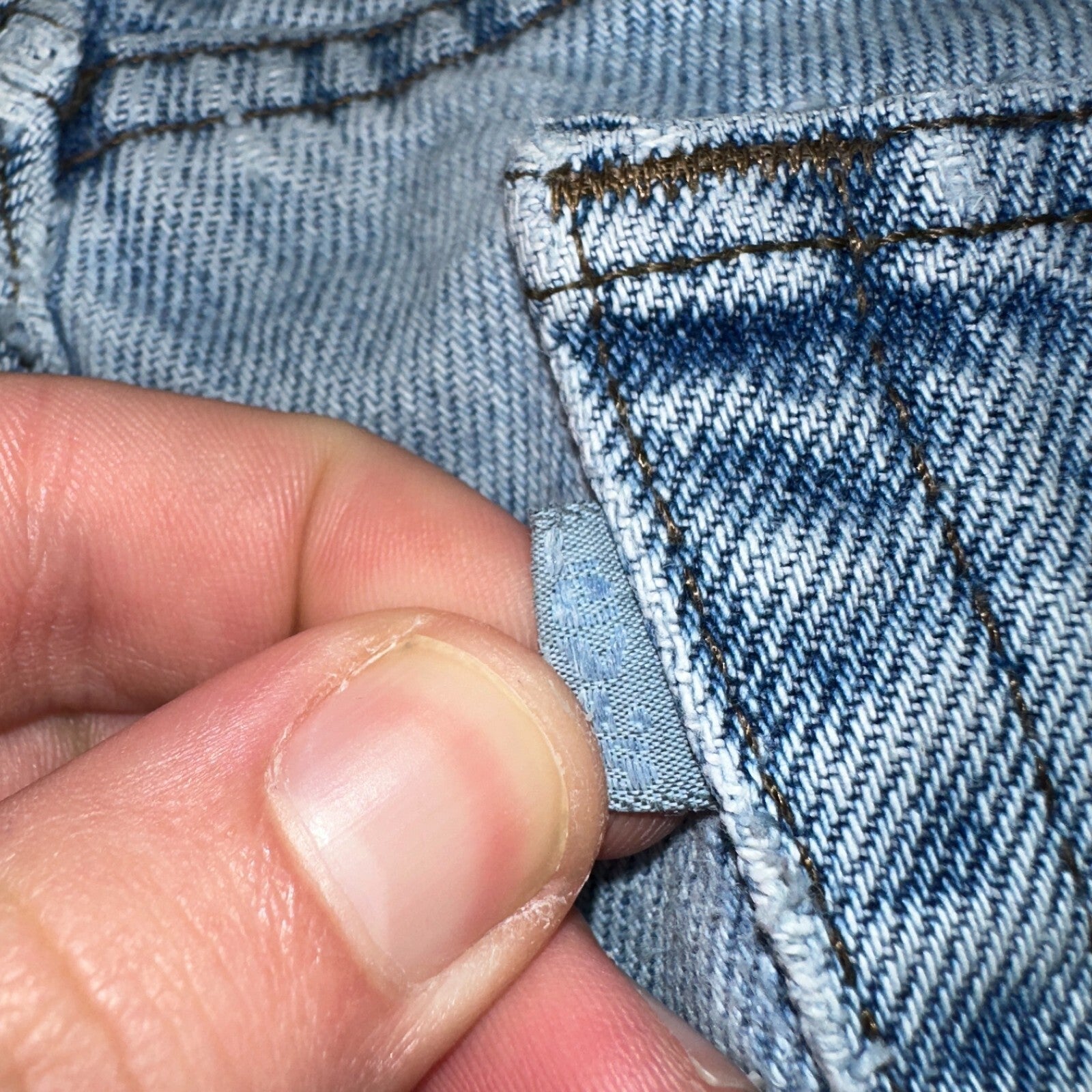 Levis Jeans VTG Mens 32x30 Silver Tab Loose Y2K Light Wash 90s Grunge Act 30x29