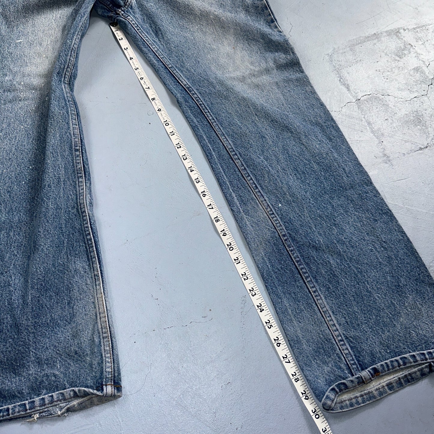 Levis 517 VTG 70s 80s 20517 Bootcut Blue Jeans Size 36x32 USA Orange Tab 33x30