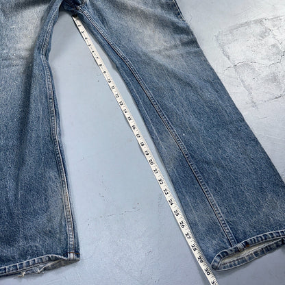 Levis 517 VTG 70s 80s 20517 Bootcut Blue Jeans Size 36x32 USA Orange Tab 33x30