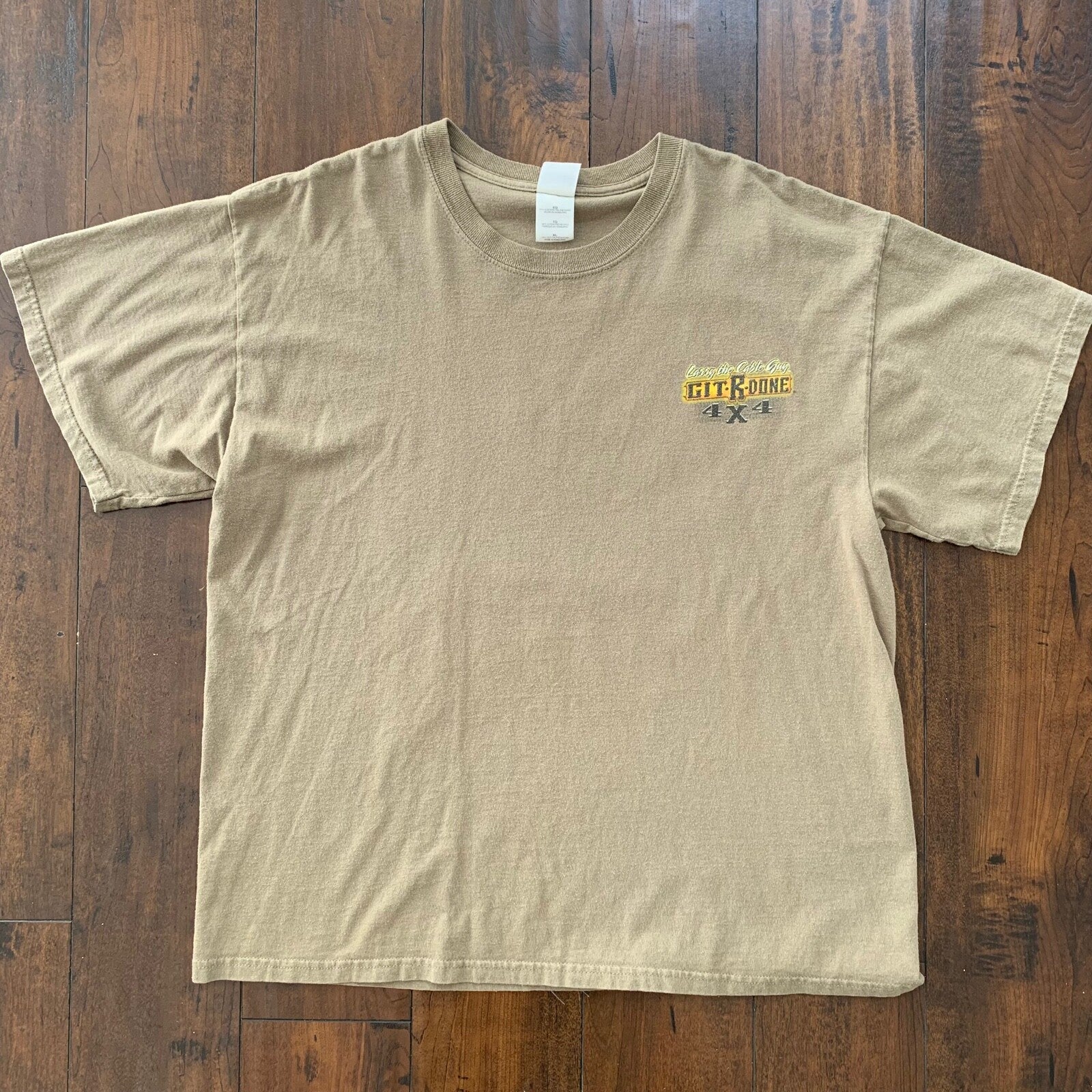 Cars Get It Done Country Music Vintage T Shirt Y2K Mud Muscle Truck USA Metal