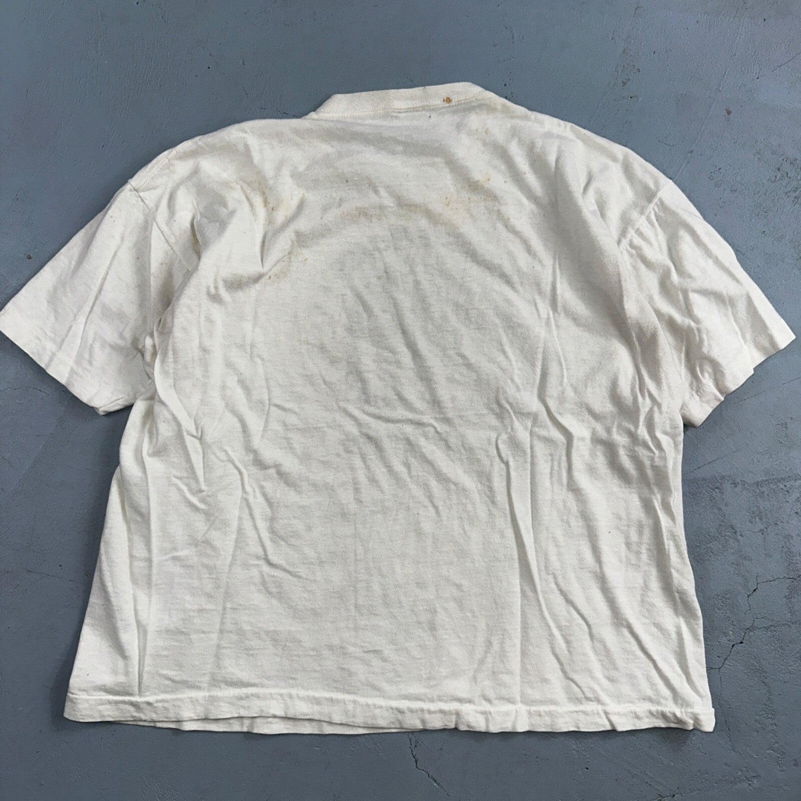 Oregon Champion XL Governors Trophy Run VTG T Shirt 1980s Blue Bar Single Stitch